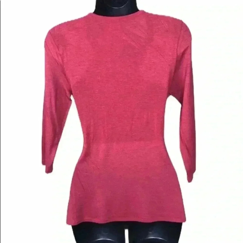 One September Precision Pleated Blouse Size P—B2 - Picture 4 of 7